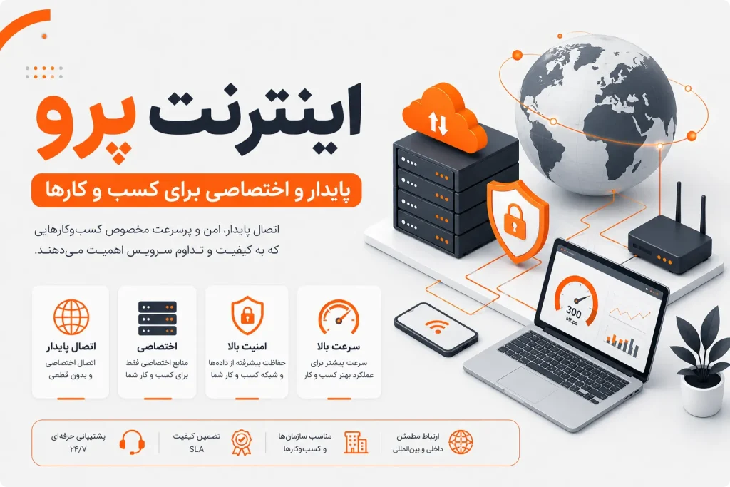 اینترنت پرو چیست؟ بررسی کامل کاربردها، مزایا و تفاوت آن با اینترنت معمولی + نحوه فعالسازی آن 2 مدارک مورد نیاز برای دریافت اینترنت پرو چیست
